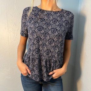 Old Navy Medium Printed Top